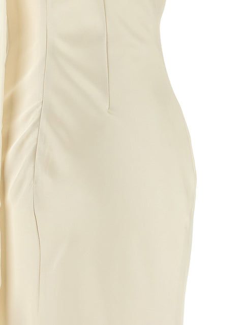 Rotate Birger Christensen Slip Dress With Scarf