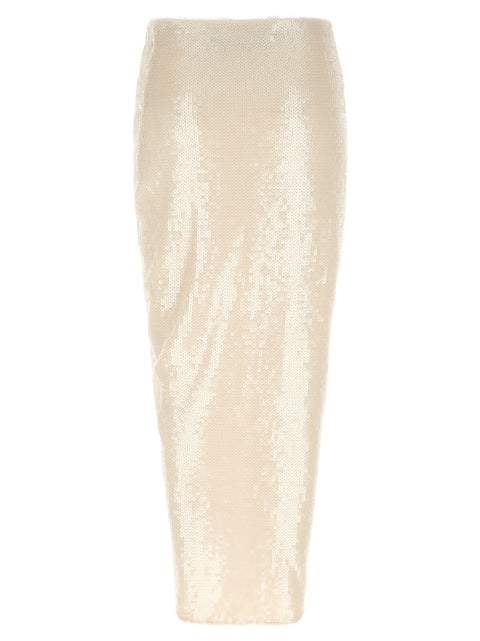 Rotate Birger Christensen Sequins Knot Skirt