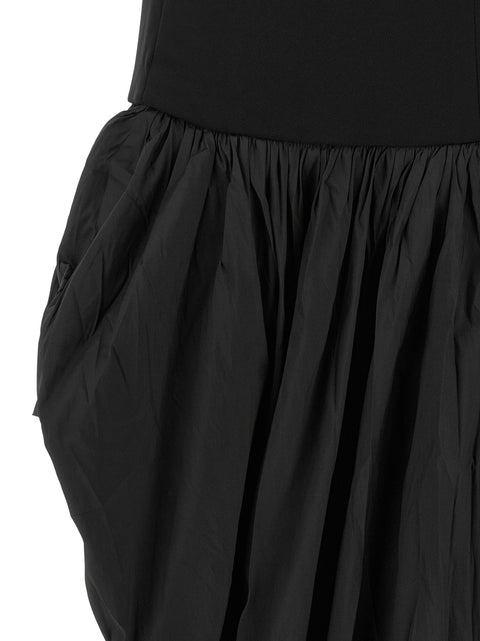 Rotate Birger Christensen Mini Bubble Train Dress