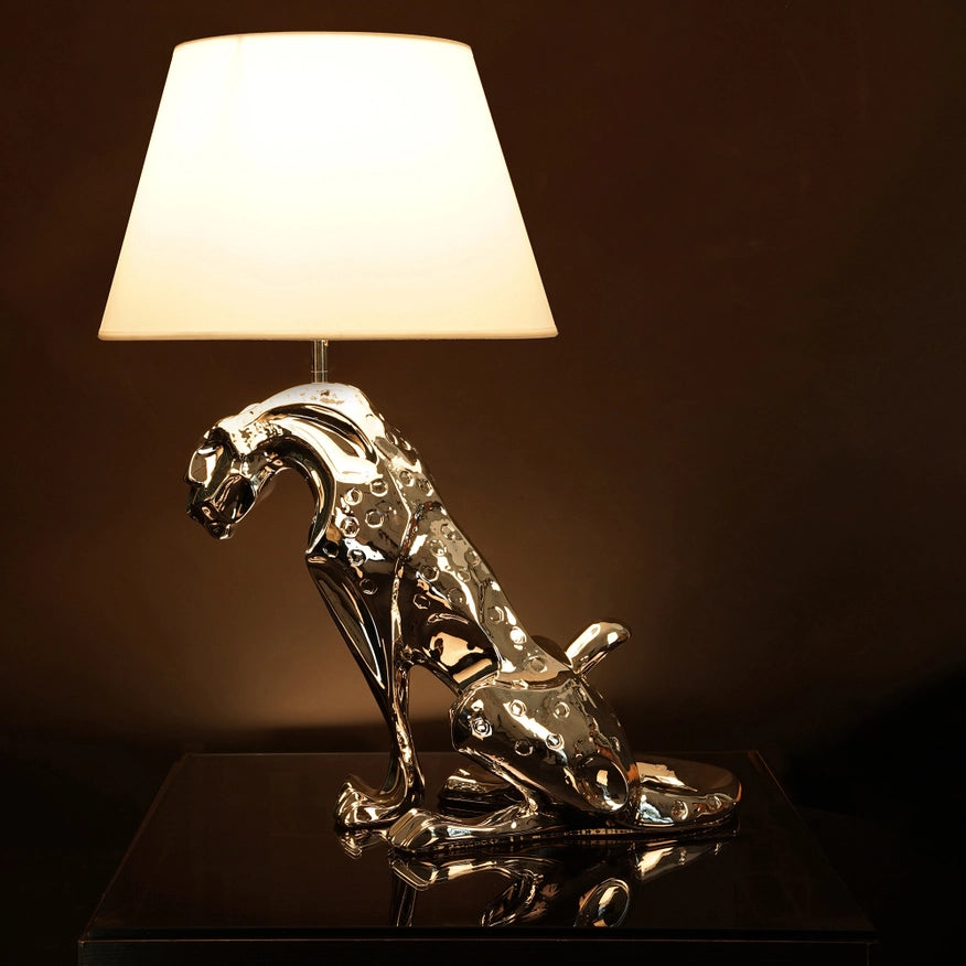 Jaguar Led Table Lamp-Home | Garden > Decoration and Lighting > Lamps-EP Design Lab-Silver-Urbanheer