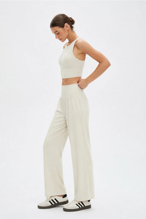Beatrice Loose Fit Wide Leg High Waist Yoga Pant