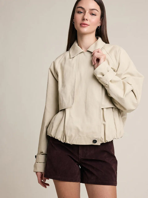 Modern Cape Short Jacket