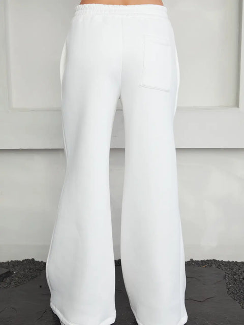 Cozy Fleece Wide Leg Pant
