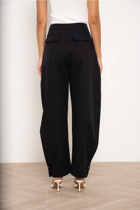 Utility Balloon Pants with A Fastening At the Hem