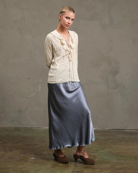 Satin Slip Skirt