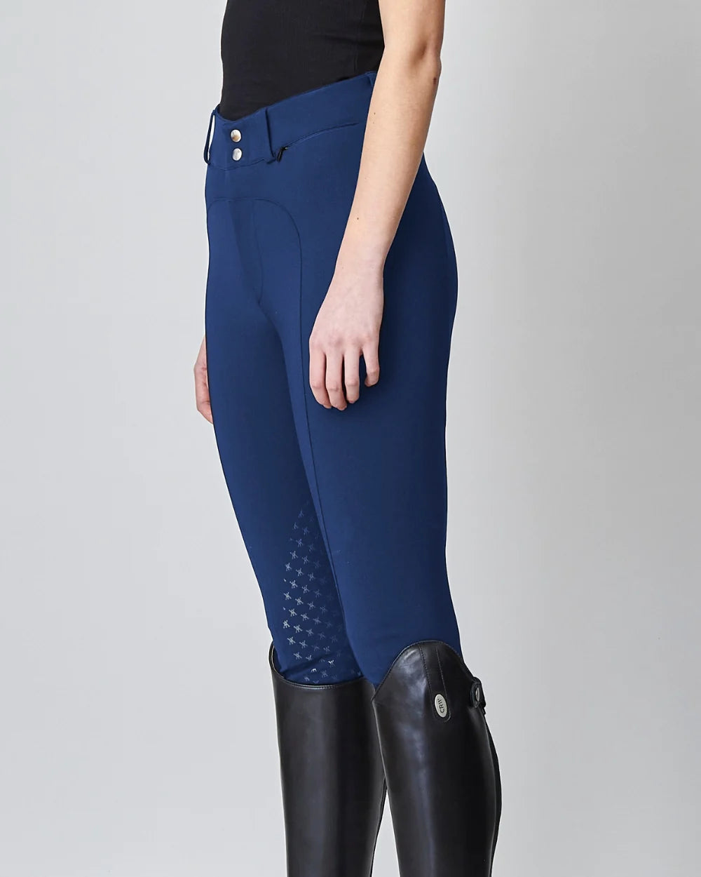 High-Rise Compression Breeches Navy-Breeches-Yagya-Navy-XXS-Urbanheer