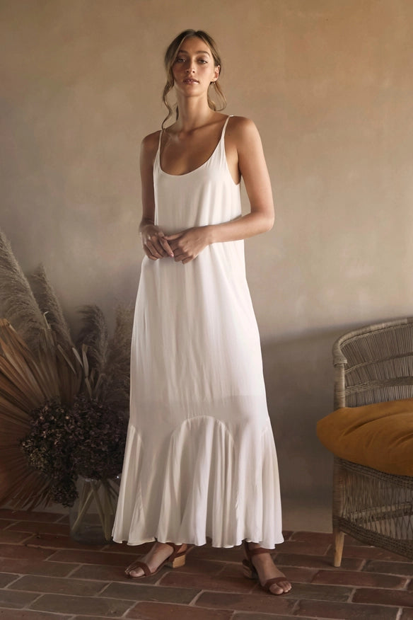 Amber Dress - Off White-Dress-Before Anyone Else-XS-Urbanheer