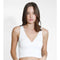 Surplice Ribbed Crop Top-Clothing - Women-NIKIBIKI-White-xs-Urbanheer