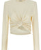Magda Butrym Blouse 14 Cream Sweater