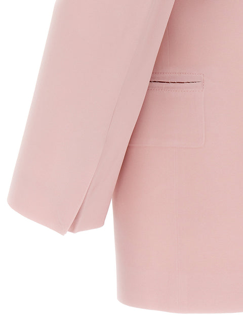 Victoria Beckham Single-breasted Blazer Jacket