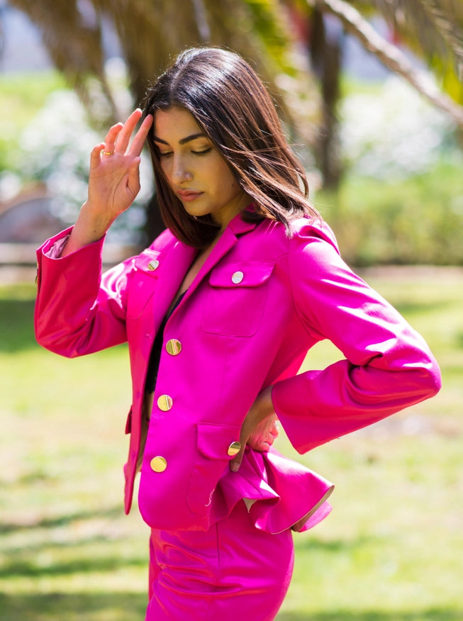 Aurea Jacket Suit-Jacket Suit-Nereide Asturias-raspberry-XS-Urbanheer