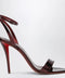 Christian Louboutin Brown Palio Miss Z  high-heeled sandals
