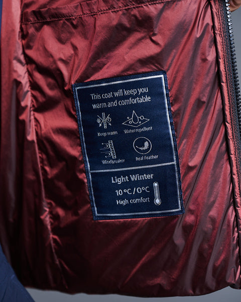 HALLEY MAN short down jacket