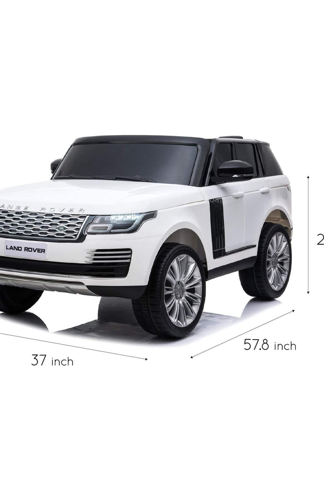 24V Range Rover HSE 2 Seater Ride On-Toys - Kids-Freddo Toys-White-Urbanheer