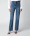 Victoria Beckham Julia Jeans in Blue Cotton Denim