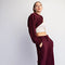 Modal Scuba Cropped Wide Pant