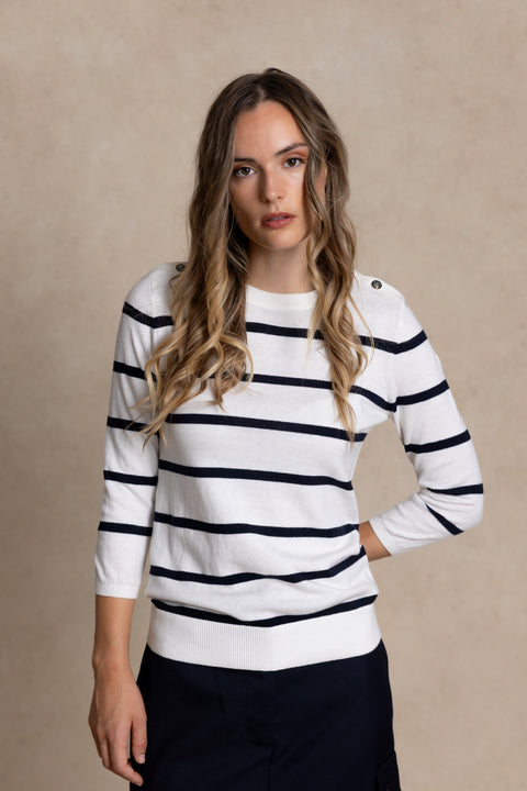 AMANDA crew-neck jumper