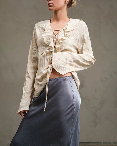 Satin Slip Skirt