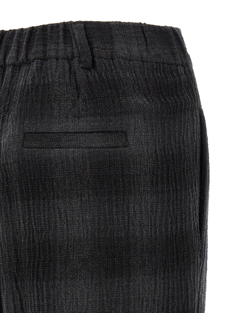 Tela Check Pants