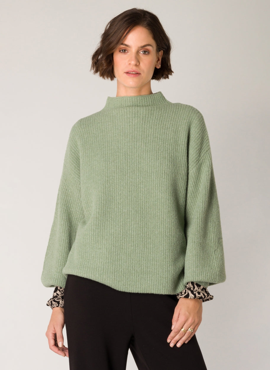 Savannah Soft Knitted Jumper-Clothing - Women-Yest-Grey Olive-2-Urbanheer