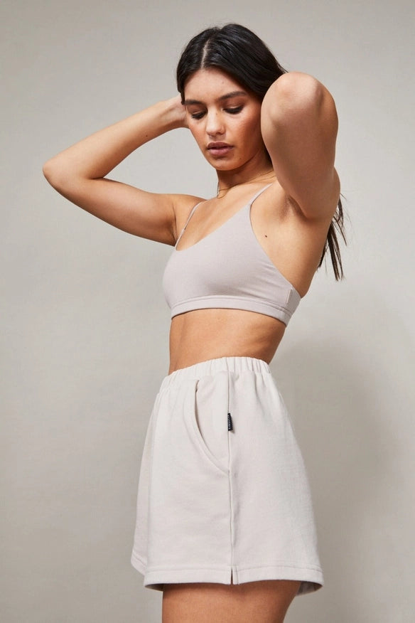 Bamboo Cotton Everyday Bralette (Taupe)-Bralette-All Fenix-XS-Urbanheer