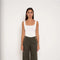 Urban Wide High-Waisted Pants with Back Triangle Pocket