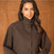 Utility Short Jacket with Lapels That Can Be Turned Up Into A Stand-Up Collar