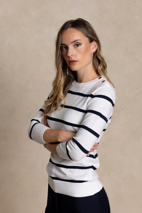 AMANDA crew-neck jumper