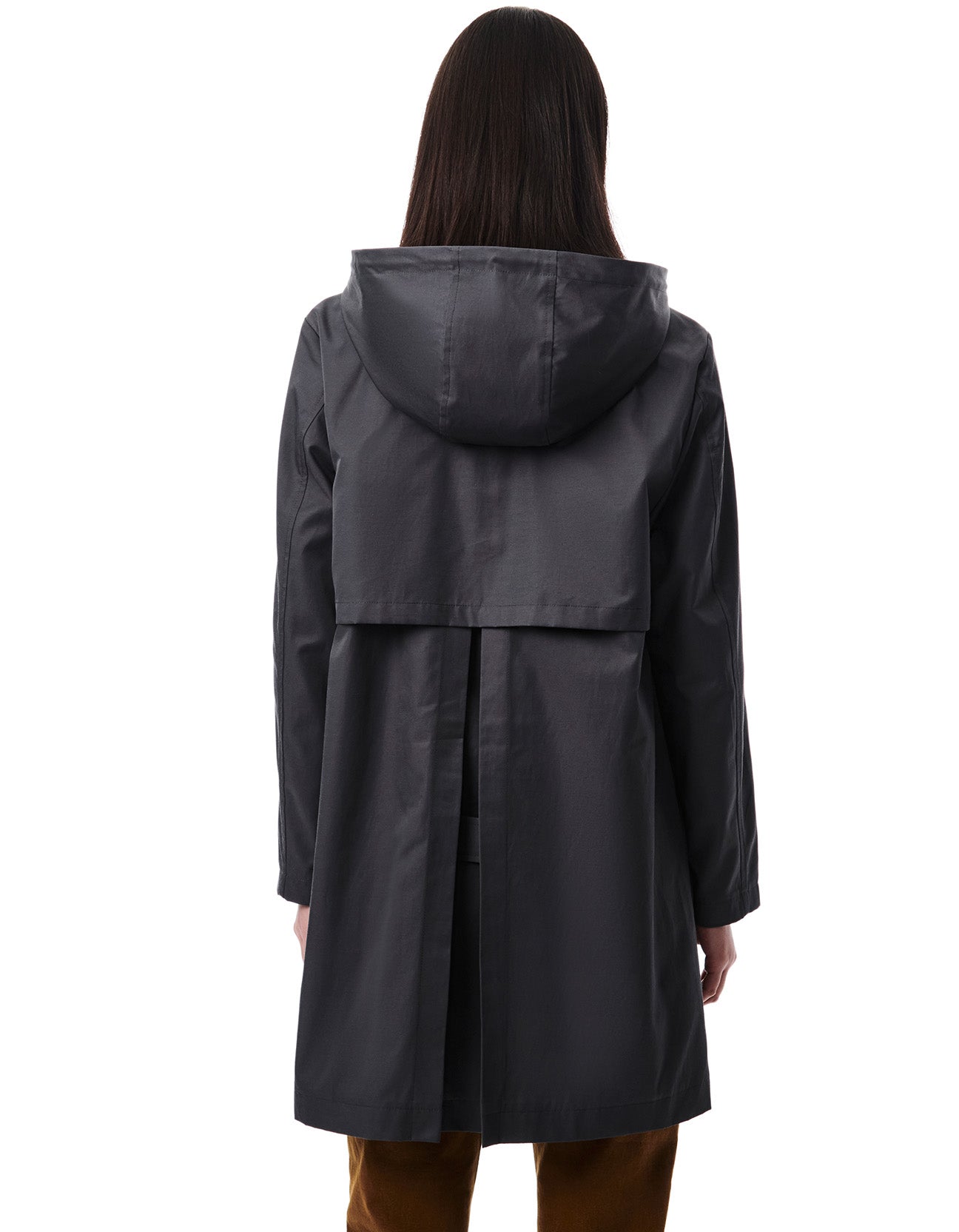 Technical Hooded Women Raincoat - Black-Clothing - Women-Bernardo-Black-M-Urbanheer
