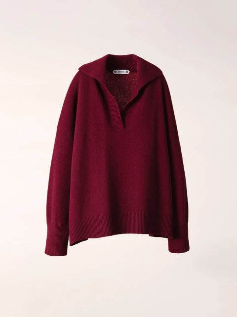 Cashmere Mix Maxi Polo