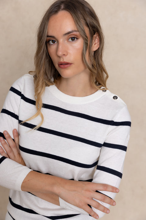 AMANDA crew-neck jumper