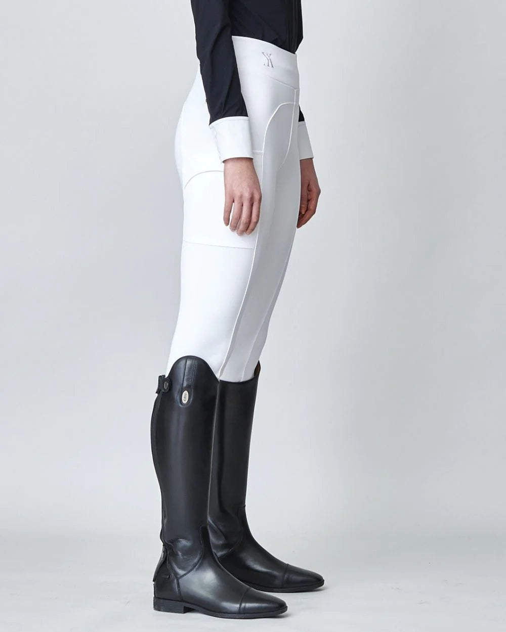 Сompression Pull-On Riding Breeches White-Breeches-Yagya-White-S-Urbanheer