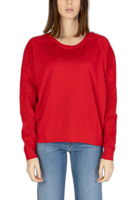 Desigual Women Knitwear-Clothing Knitwear-Desigual-red-4-XS-Urbanheer