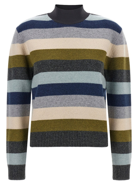Tory Burch Striped Wool Sweater