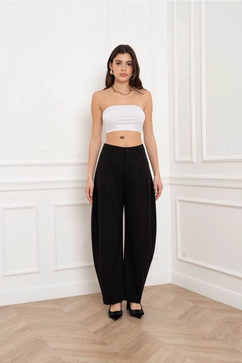Ori Structured Wide Balloon Pants