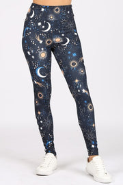 Galaxy Print Legging-LA Soul-S-Urbanheer