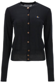 Copy Of Vivienne Westwood Bea Cardigan With Embroidered Logo Black-Vivienne Westwood-XS-Urbanheer