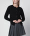 Vivienne Westwood Bea cotton-cashmere cardigan with Orb embroidery, black