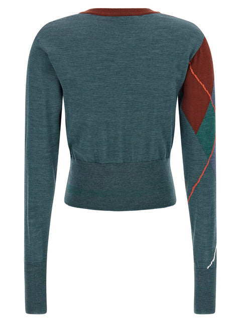Vivienne Westwood Argyle Cropped Cardigan