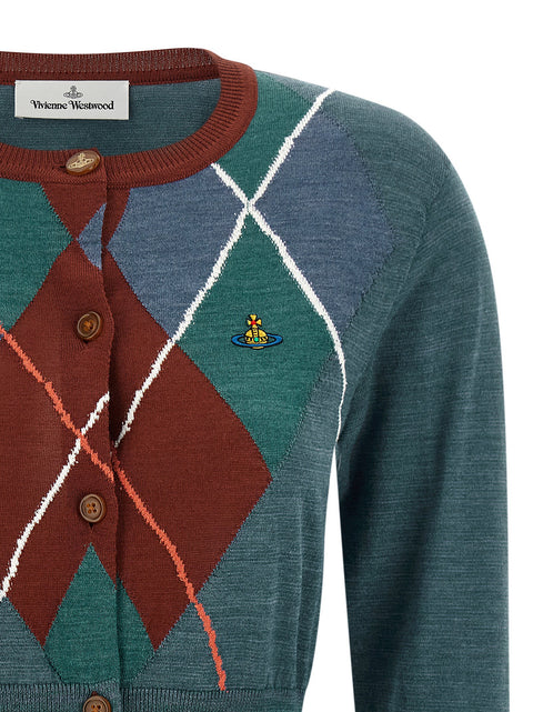 Vivienne Westwood Argyle Cropped Cardigan