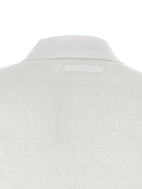Tory Burch Pointelle Viscose Polo Shirt
