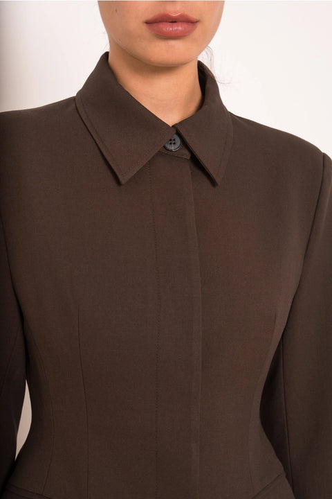 Ori Fitted Shirt-Jacket