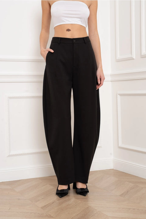 Ori Structured Wide Balloon Pants