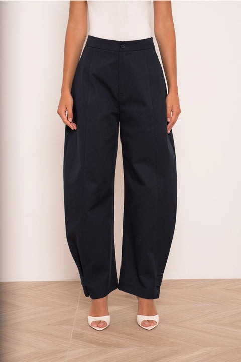 Utility Balloon Pants with A Fastening At the Hem