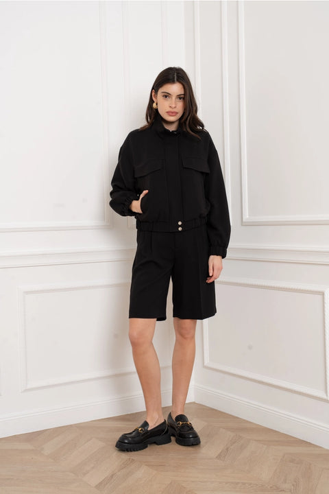 Aura High-Neck Bomber
