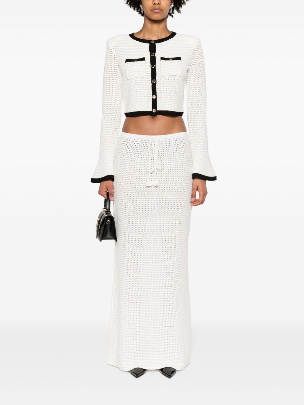 Self-portrait Sweaters White-Topwear-Self-Portrait-L-Urbanheer