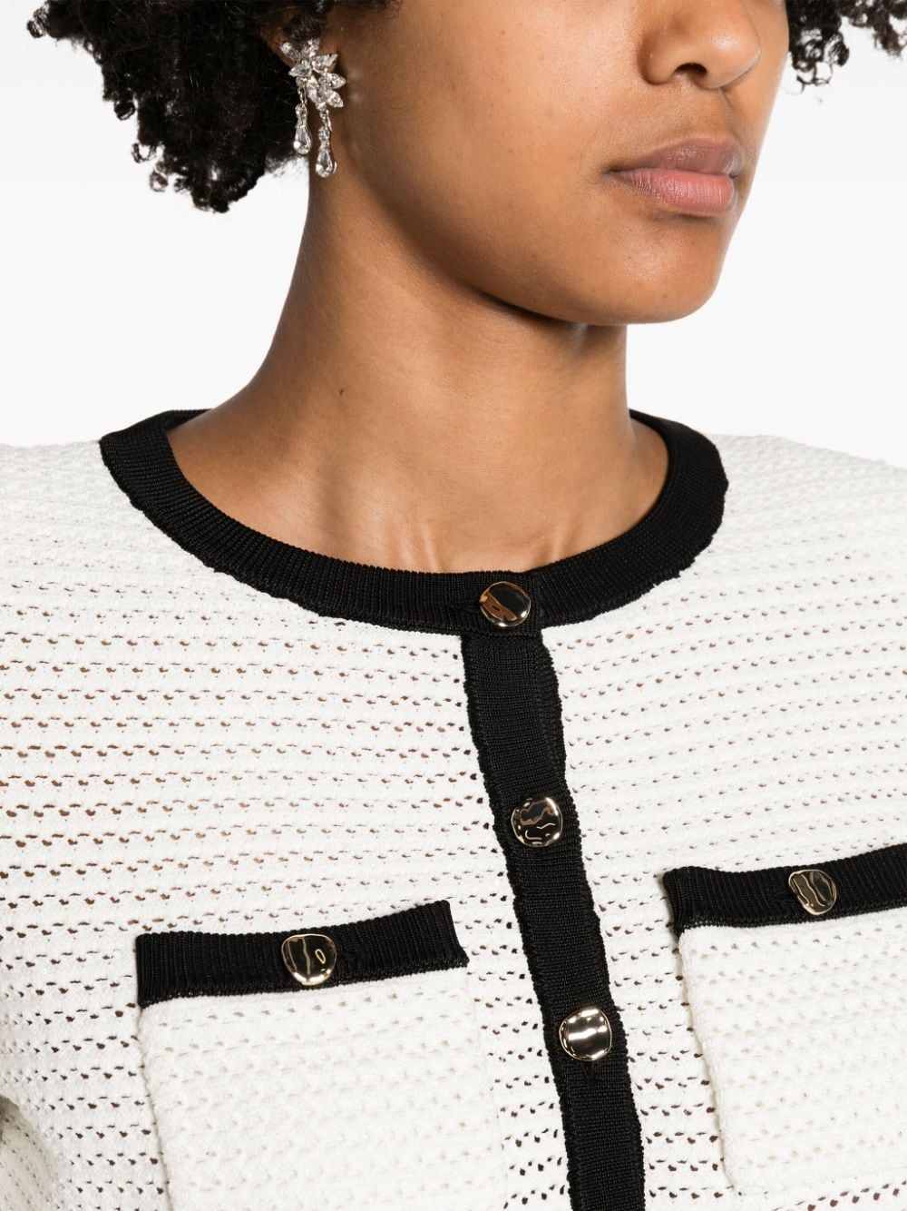 Self-portrait Sweaters White-Topwear-Self-Portrait-L-Urbanheer