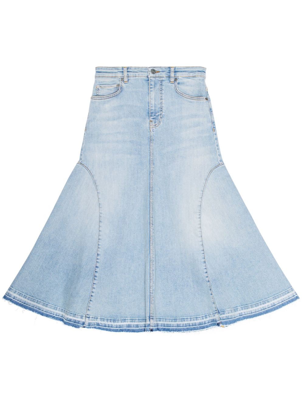 Ganni Flared denim skirt-Skirts-Ganni-36-Urbanheer