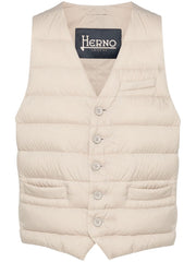 Herno Jackets Beige-Vests-Herno-52-Urbanheer