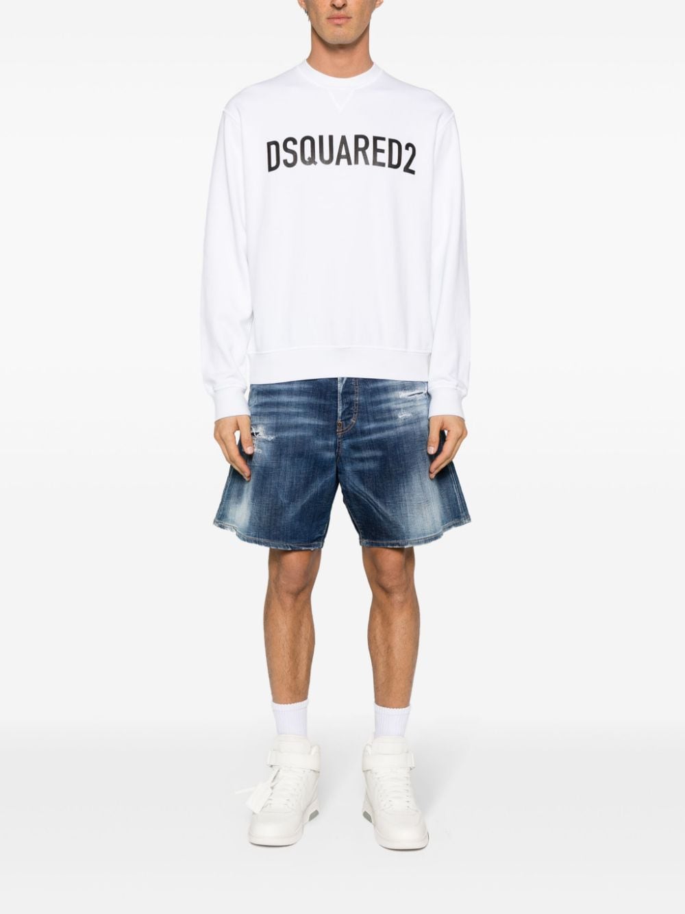 Dsquared2 Sweaters White-Topwear-Dsquared2-XL-Urbanheer